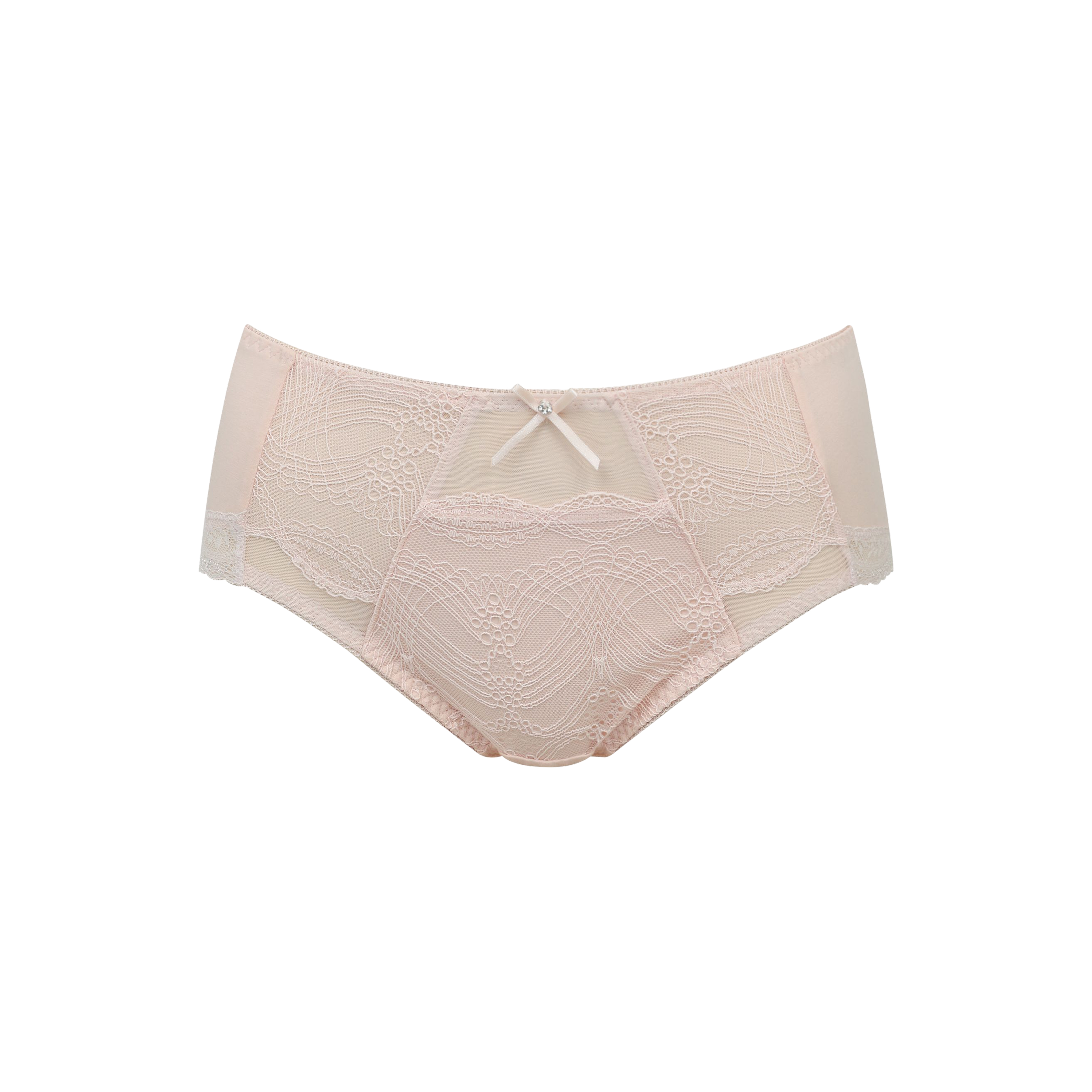 기하학 레이스 헴 팬티 (YPT0244H)