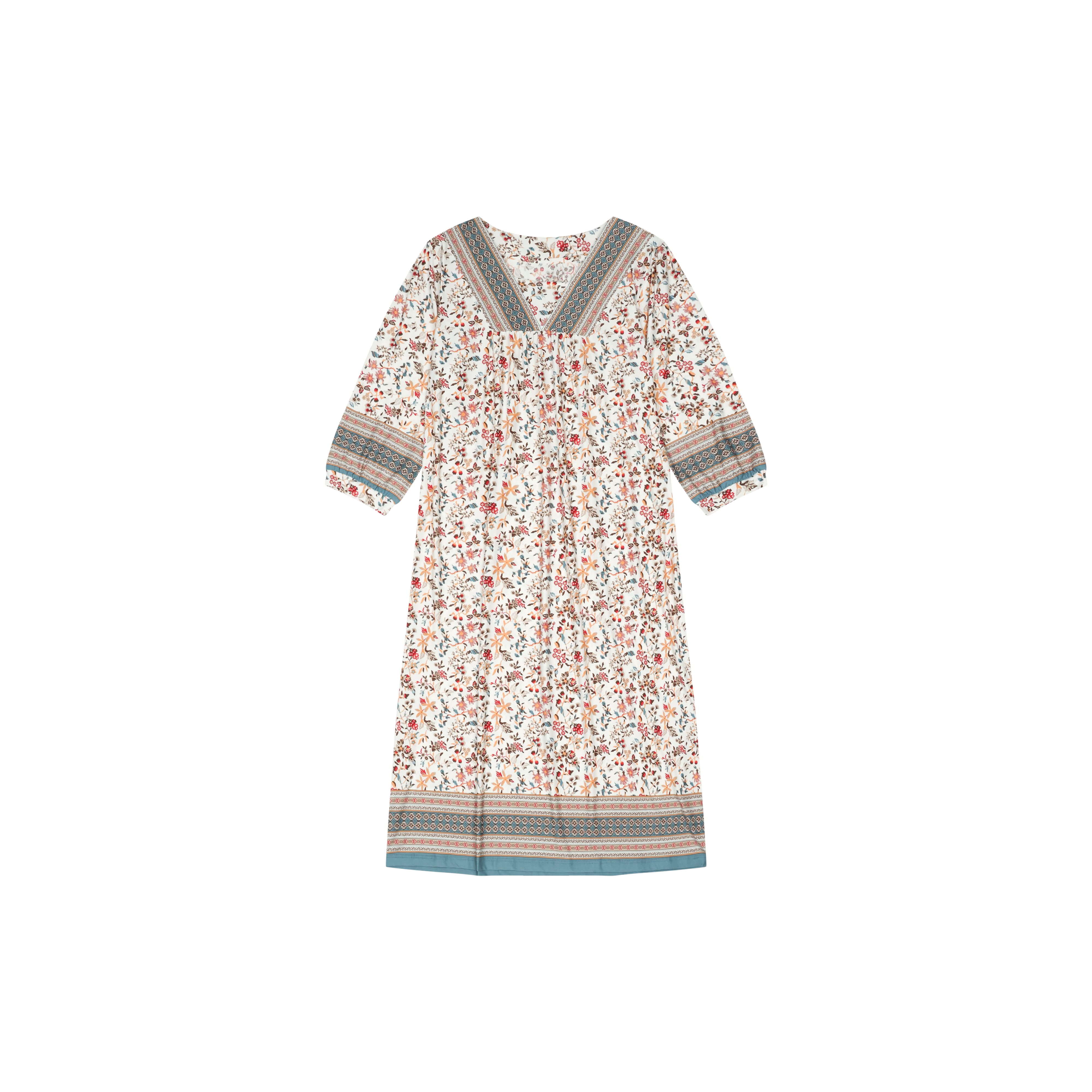 꽃보더나염 여성 원피스 (SVEV2728L)