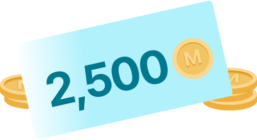 마일리지 2,500M